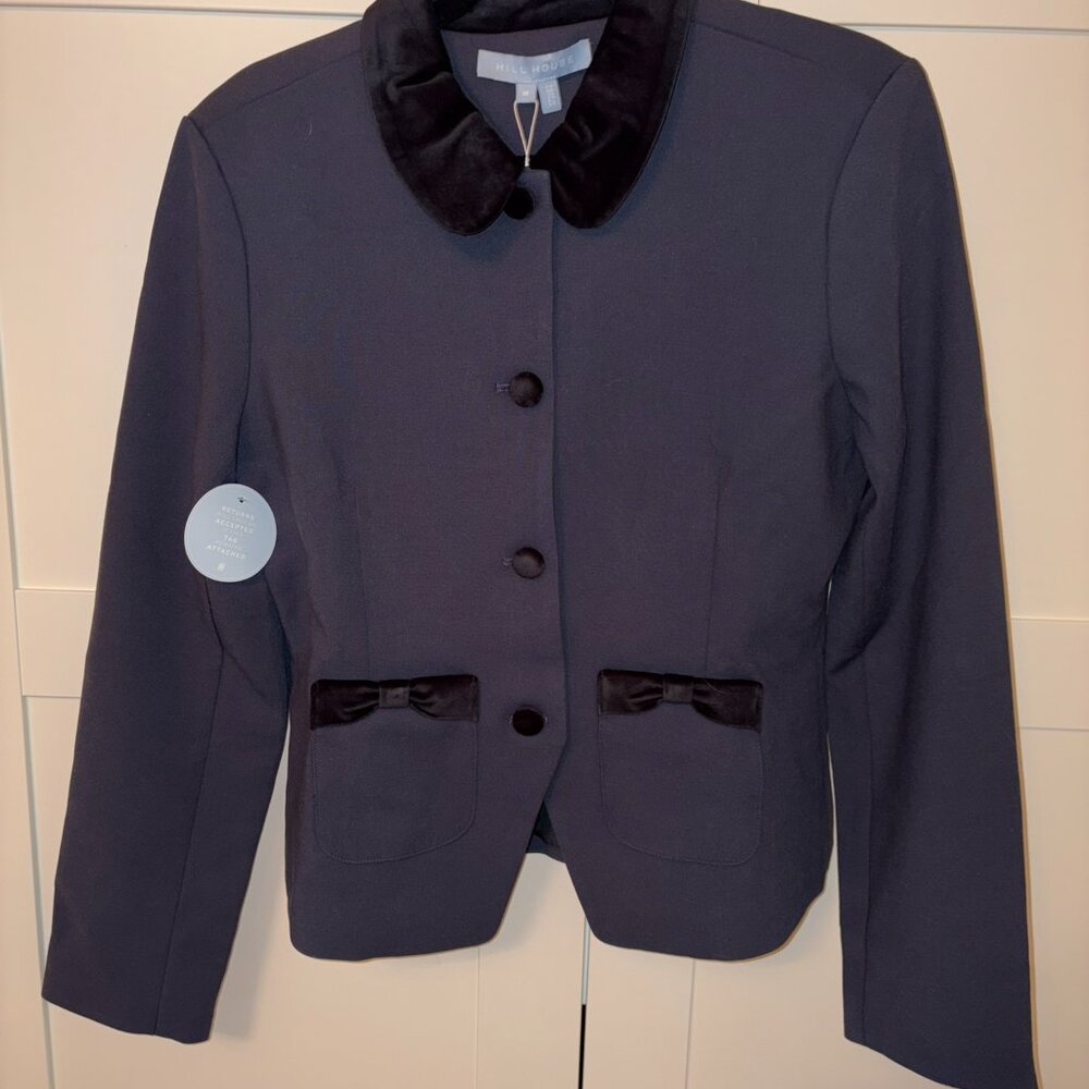 Hill House Home Evalina Jacket — NWT Navy Blazer